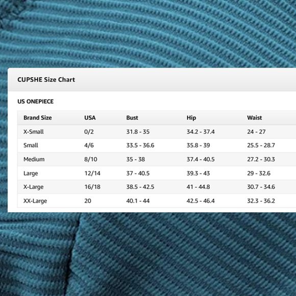 CUPSHE  Hanna Tropical Crisscross Tie Back Bikini NEW WITH TAGS! - Picture 11 of 14